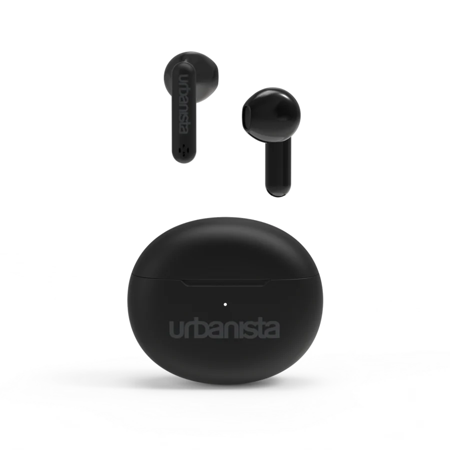 URBANISTA AUSTIN Everyday Earbuds | Touch Controls (Midnight Black)