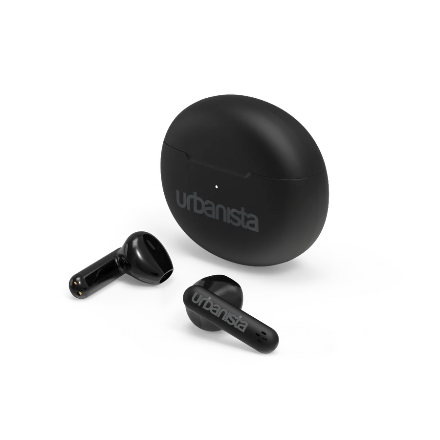 URBANISTA AUSTIN Everyday Earbuds | Touch Controls (Midnight Black)