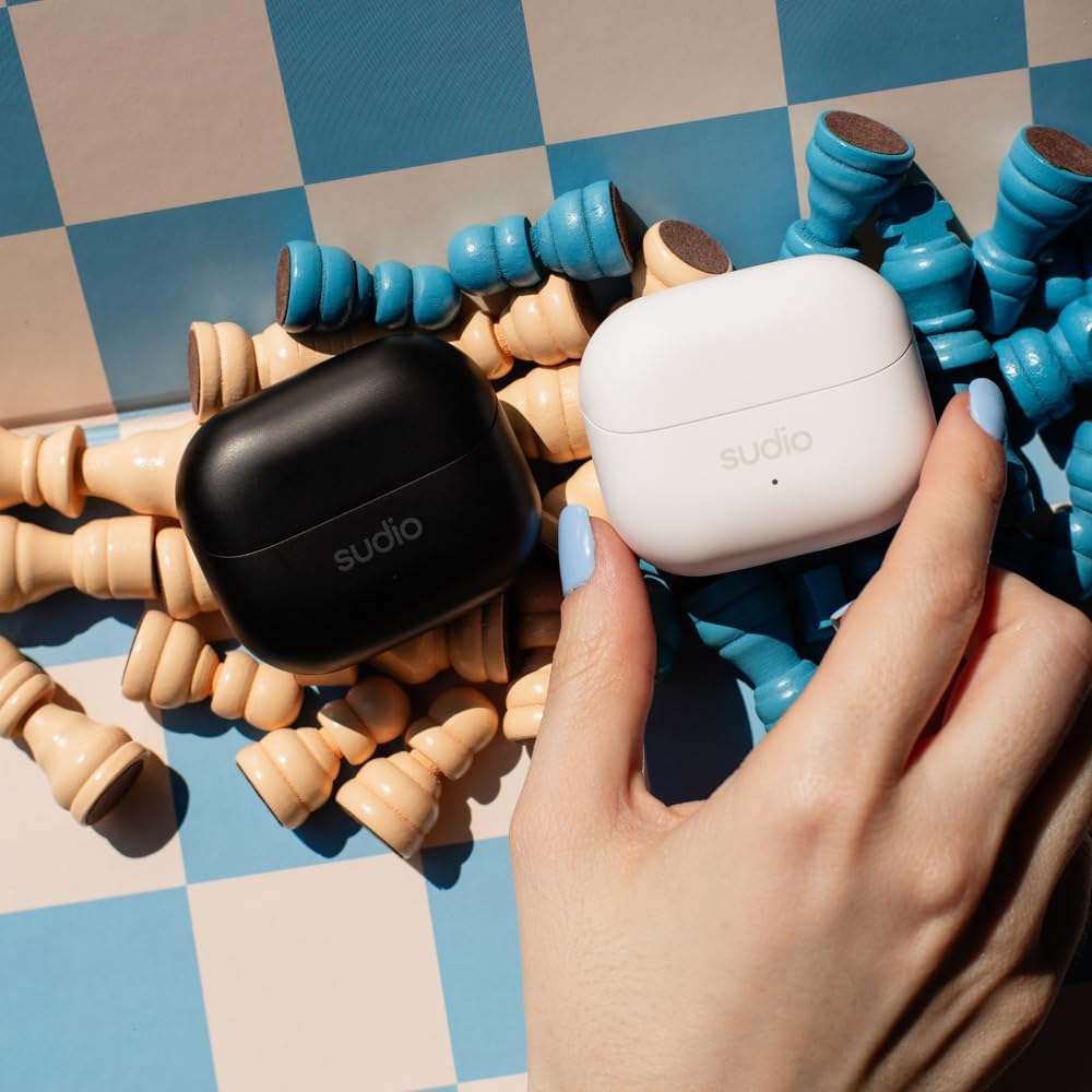 SUDIO D1 True Wireless Earbuds (White)
