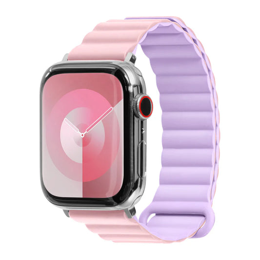 LAUT NOVI SPORT Watch Strap for Apple Watch Series 4-10 & SE & ULTRA 42/41/40mm (Pink)