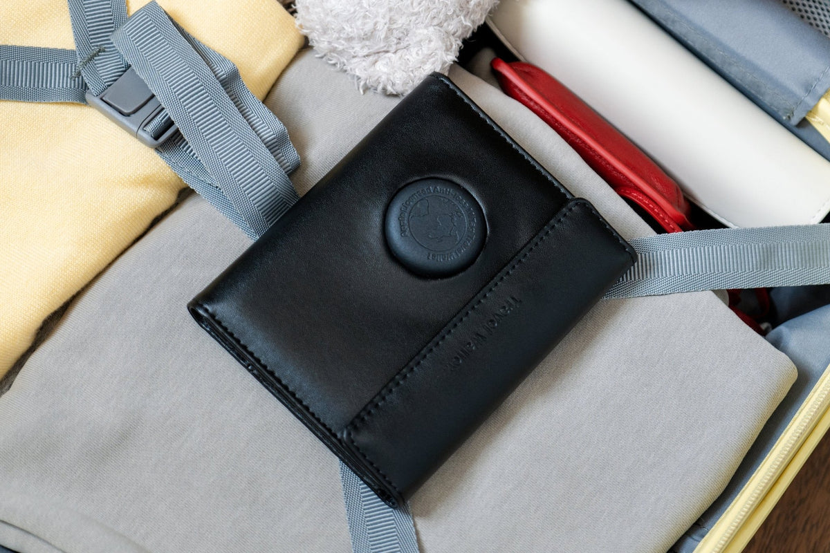 MILI MiTag Duo Anti-Loss Travel Wallet (Black)