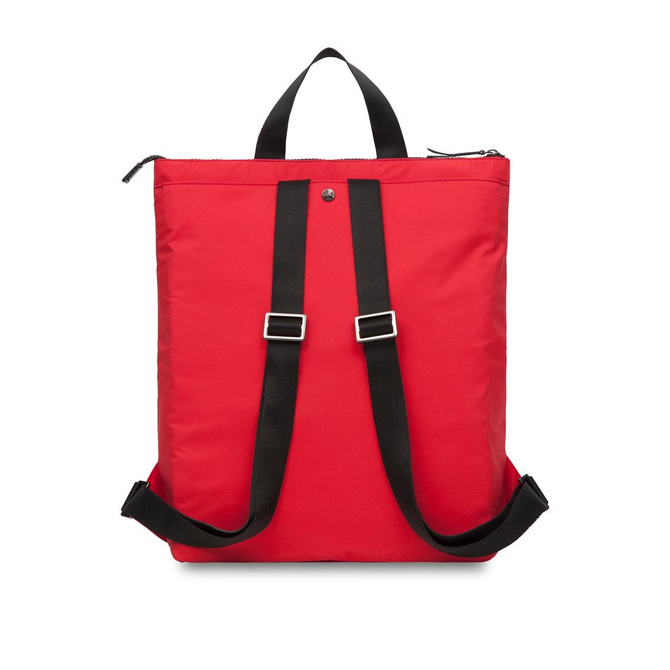 REYKJAVIK Tote Backpack 15'' (Poppy Red) – KNOMO SG