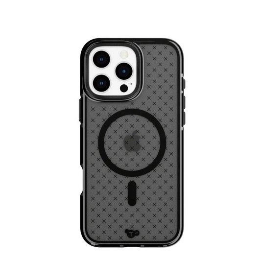 TECH21 EvoCheck Apple iPhone 16 Pro Max Case MagSafe Compatible (Smokey Black)