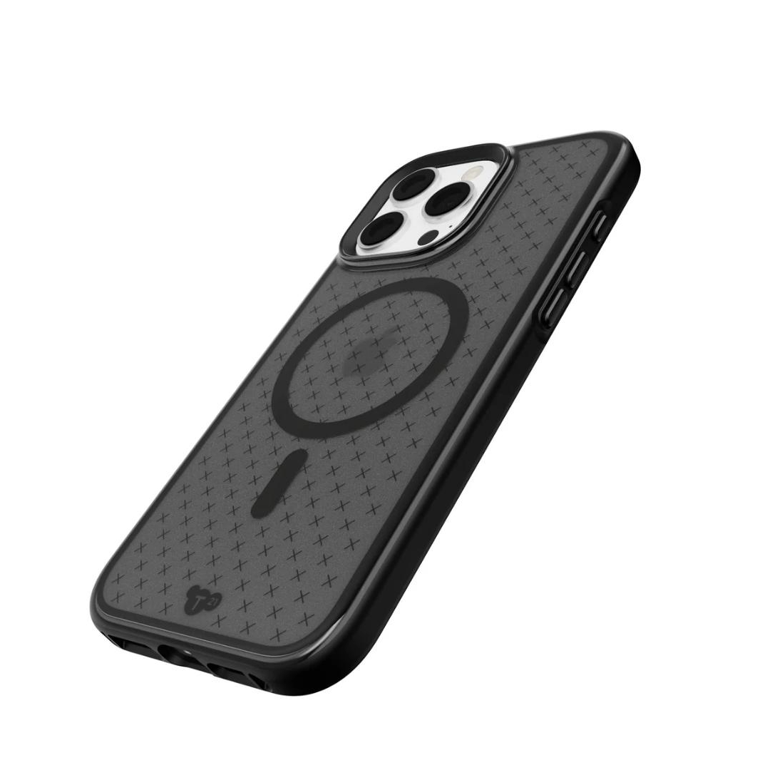 TECH21 EvoCheck Apple iPhone 16 Pro Max Case MagSafe Compatible (Smokey Black)