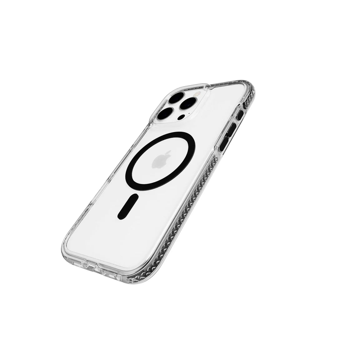 TECH21 EvoCrystal w/MagSafe for iPhone 16 Pro Max (Clear/Black)