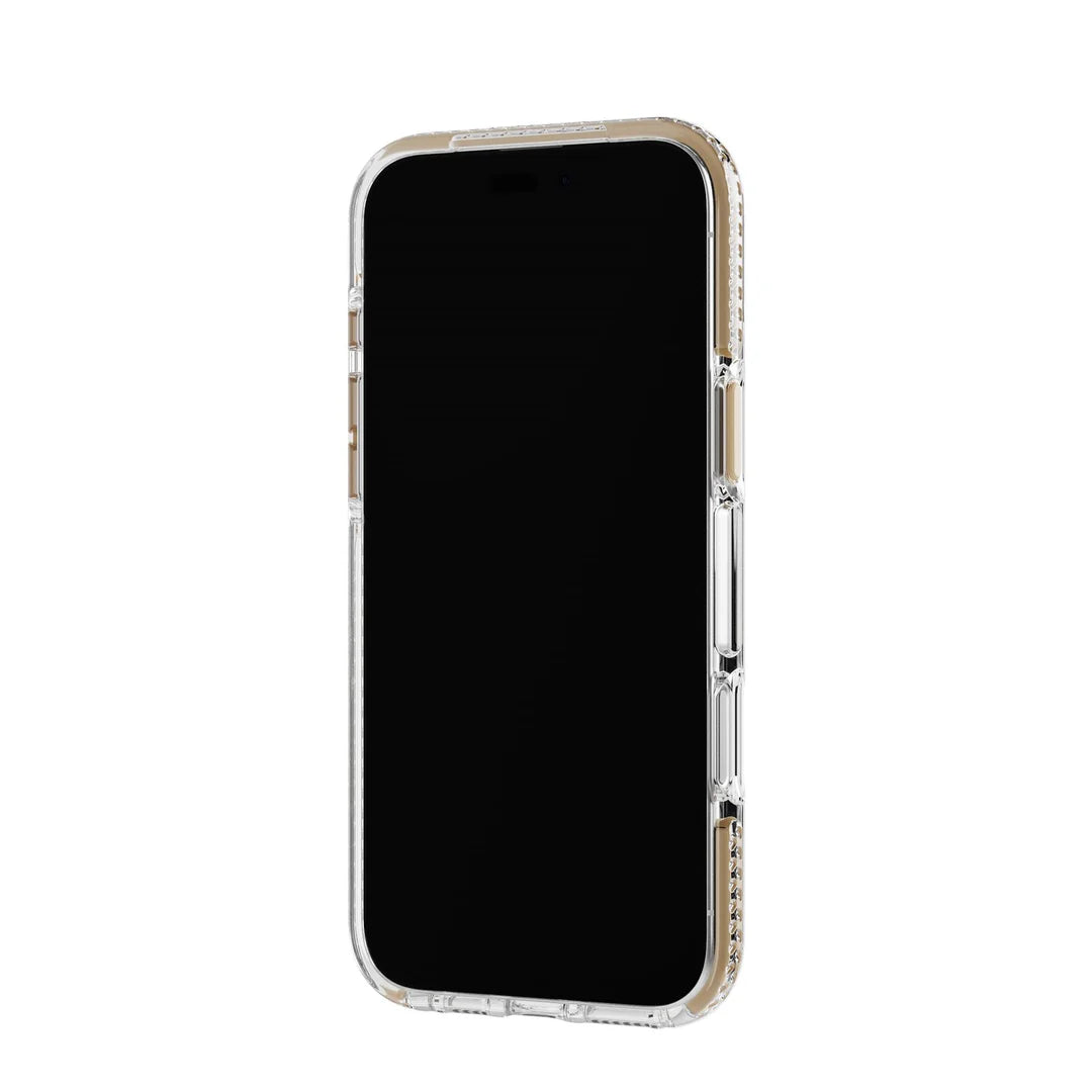 TECH21 EvoCrystal w/MagSafe for iPhone 16 Pro Max (Clear/Gold)