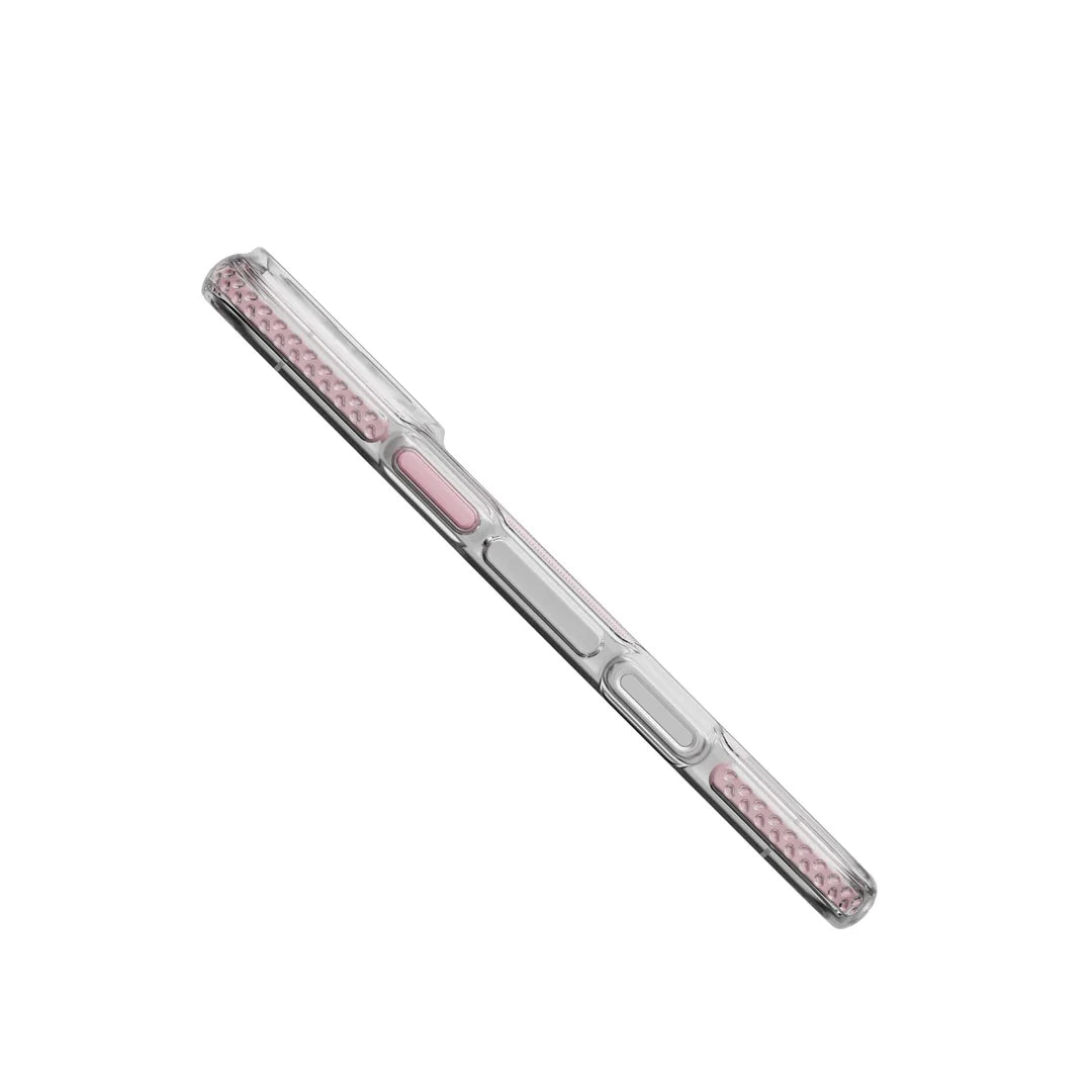 TECH21 iPhone 16 EvoCrystal Apple iPhone 16 Case MagSafe Compatible (Clear/Pink)