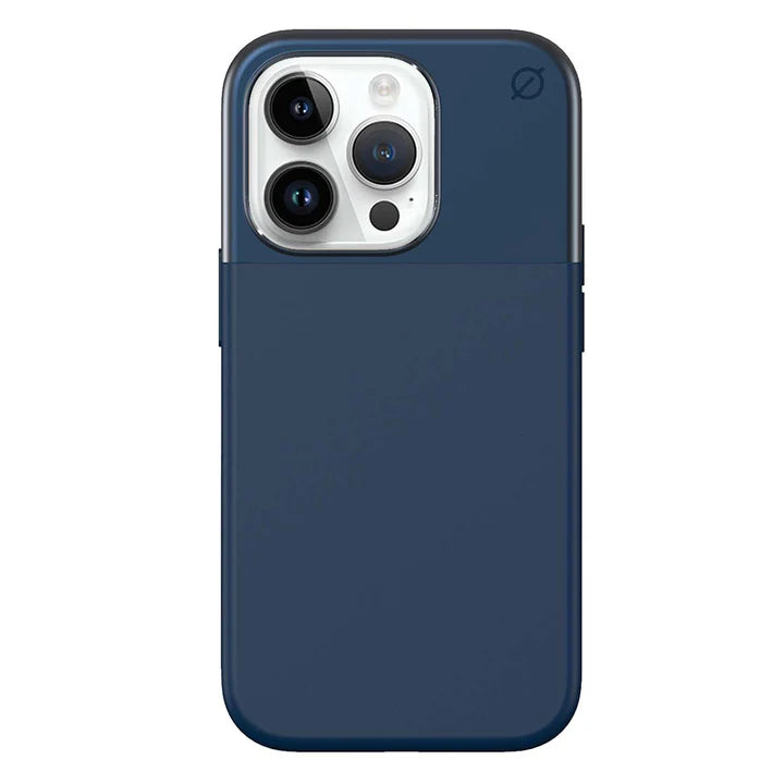ATOM STUDIOS MagSafe Split Silicone iPhone 14 Pro case (Ink Blue Aluminium + Ink Blue Silicone)