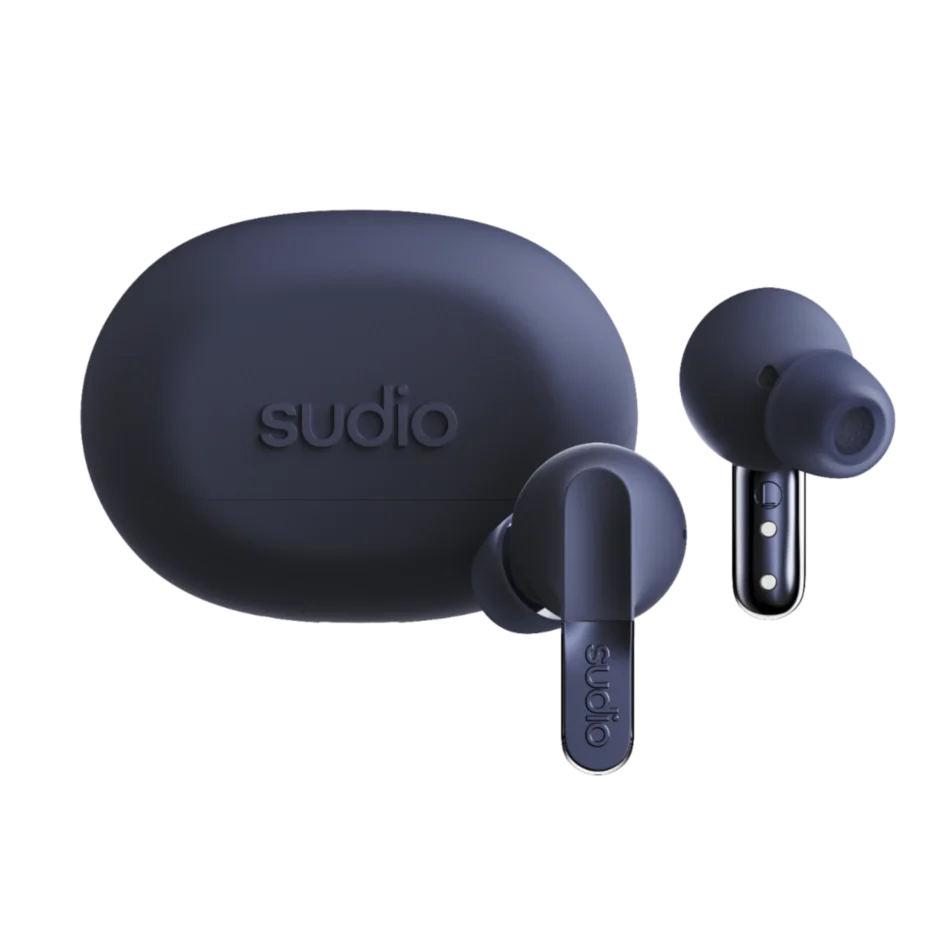 Sudio N3 PRO True Wireless Noise Cancelling Day-To-Night Earbuds (Midnight Navy)