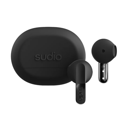 SUDIO N3 True Wireless Day-To-Night Earbuds (Onyx Black)