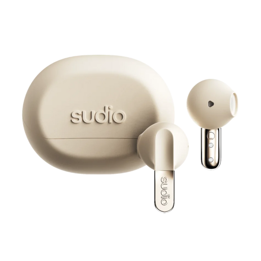 SUDIO N3 True Wireless Day-To-Night Earbuds (Golden Sand)
