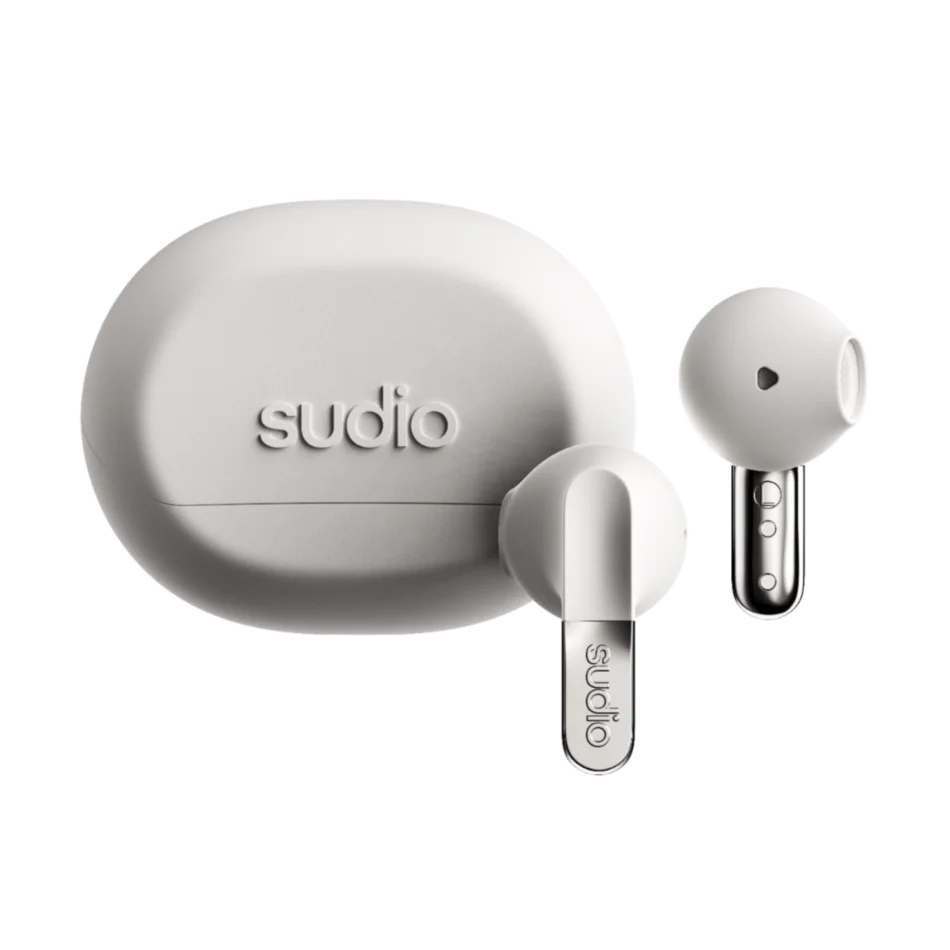 SUDIO N3 True Wireless Day-To-Night Earbuds (Milky White)