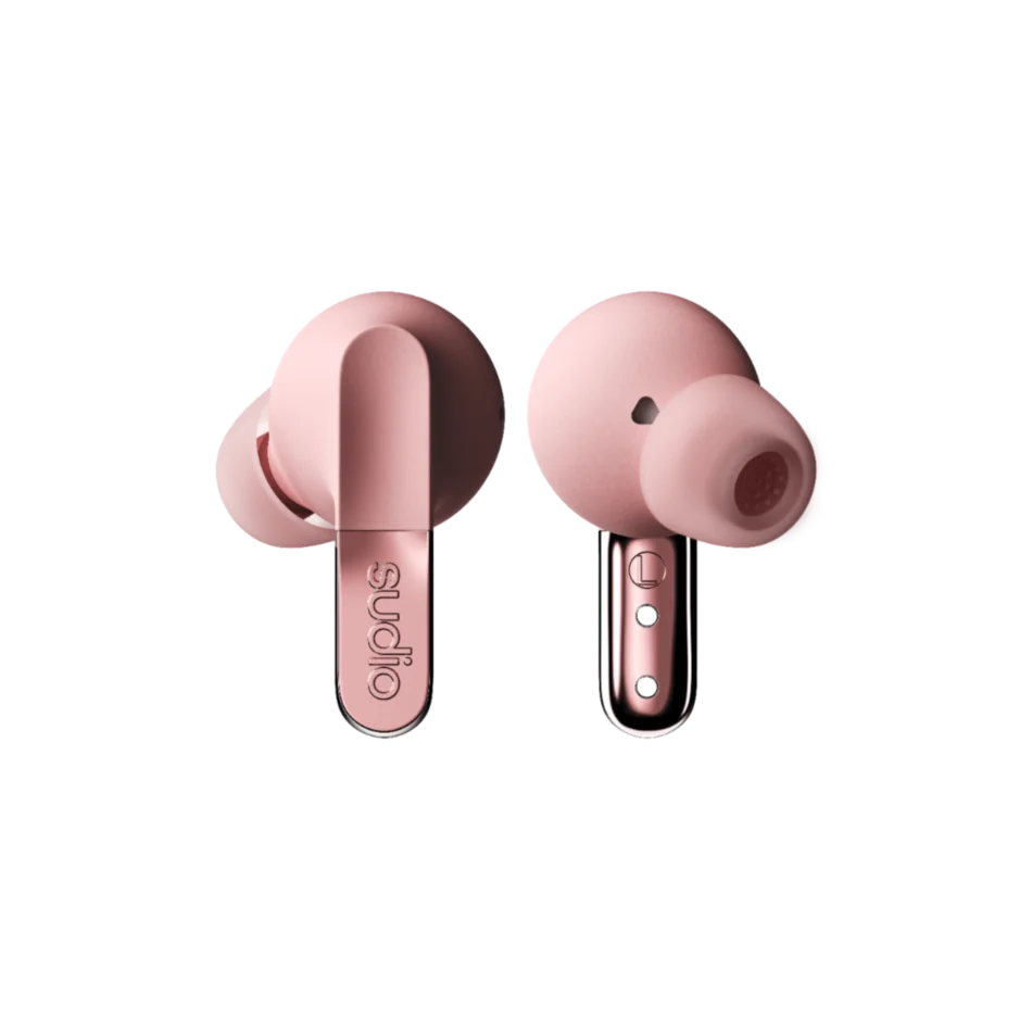 Sudio N3 PRO True Wireless Noise Cancelling Day-To-Night Earbuds (Rose Pink)