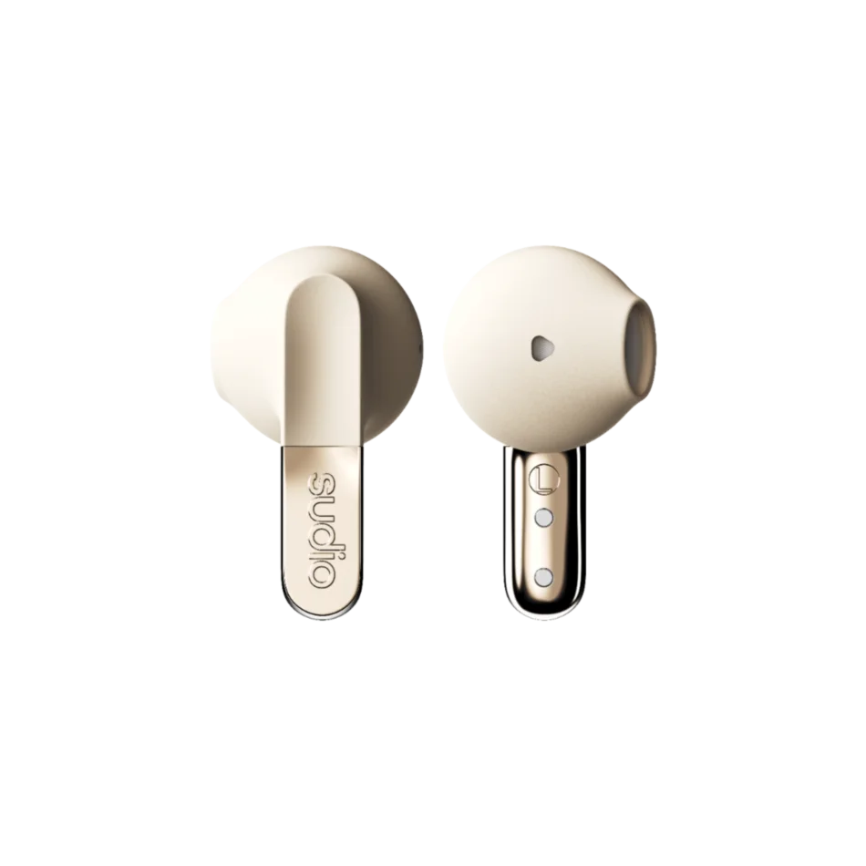 SUDIO N3 True Wireless Day-To-Night Earbuds (Golden Sand)