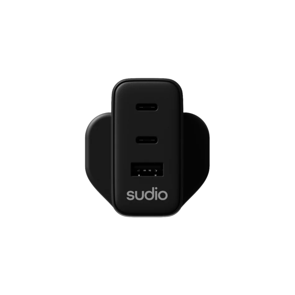 SUDIO P3 Power Plug Type BF 65W UK (Black)