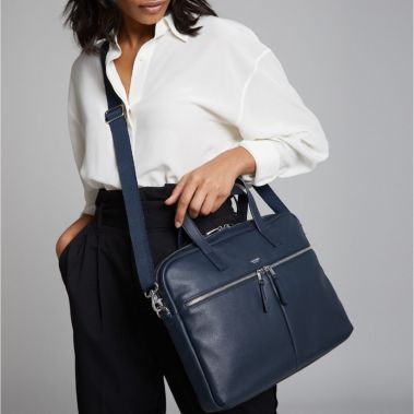 HANOVER Slim Leather Briefcase 14'' (Blazer)