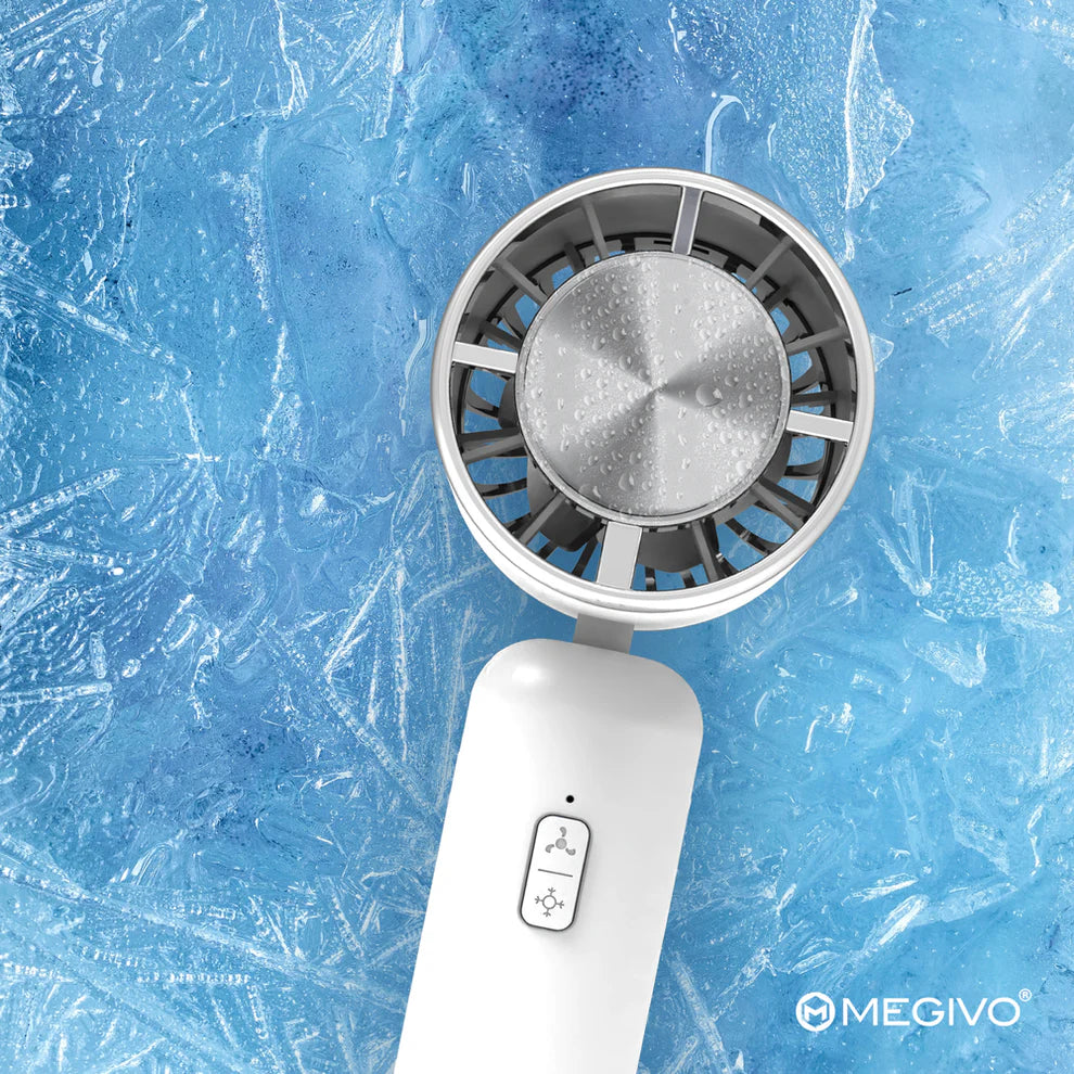 MEGIVO Sommer Chill Portable Cooling Fan (Beige)