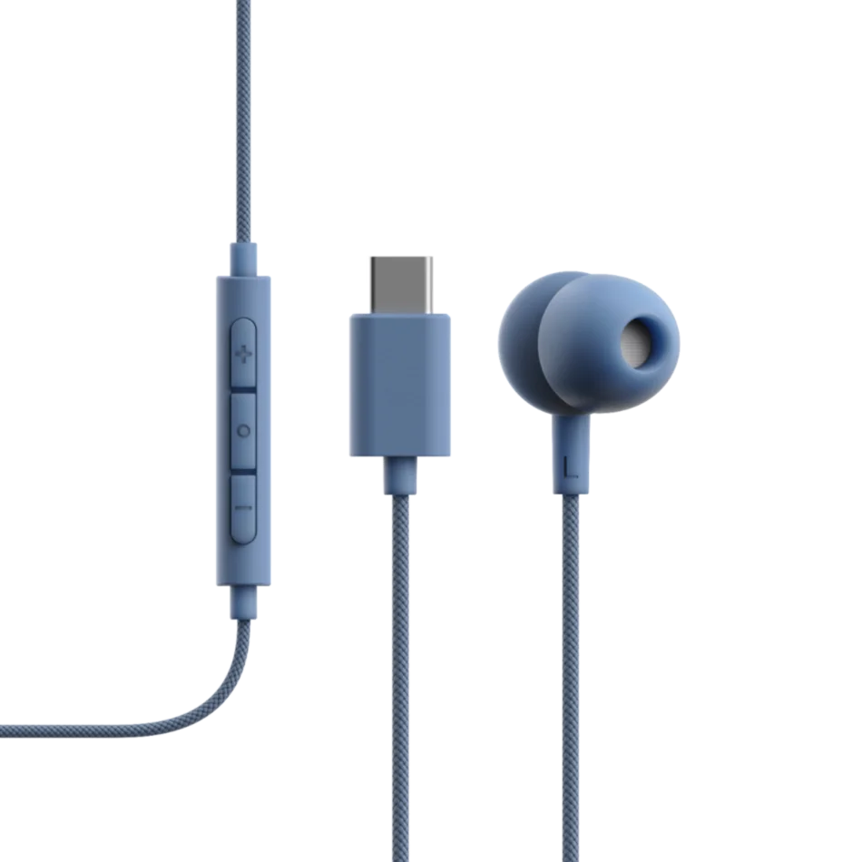 SUDIO V3 Wired Earbuds (Denim Blue)