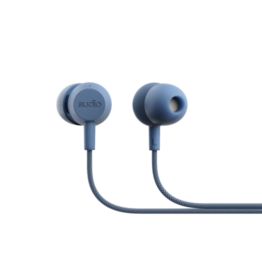SUDIO V3 Wired Earbuds (Denim Blue)
